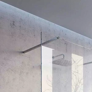 Крепления для душевой стенки W SET-1000 Wall/Corner 100 см Хром